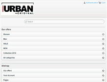 Tablet Screenshot of lurban.ro